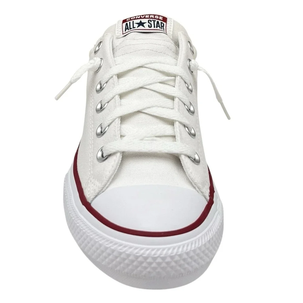 Converse Chuck Taylor All Star Street Youth Girls Boys Canvas Sneaker Sz 7 White